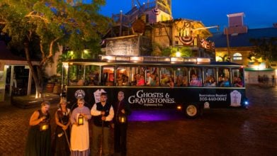 Key West Ghost and Graveyard Tour Trolley Bus