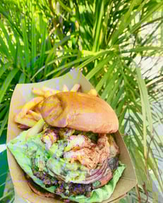 One Love Food Truck Burger