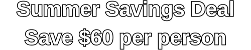 Refresh... Rediscover... Save $60 per person