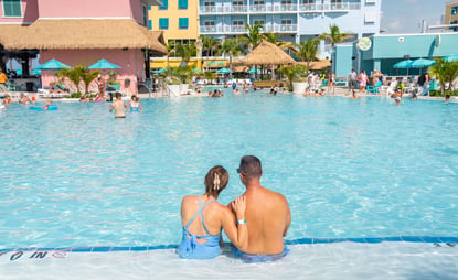 Margaritaville Fort Myers Beach Couple in the Pool