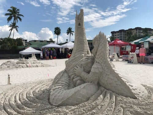 Sand Sculpting Fort Myers Beach Chamber