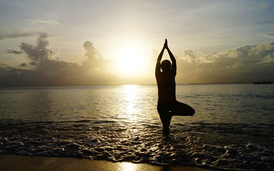 Yoga on the Beach