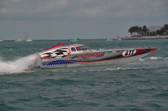 High speed, power boat racing