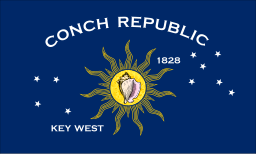Key West Conch Republic Flag