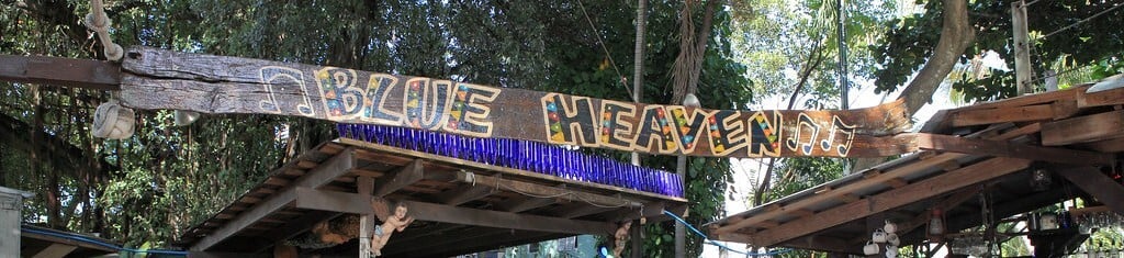 Blue Heaven street sign