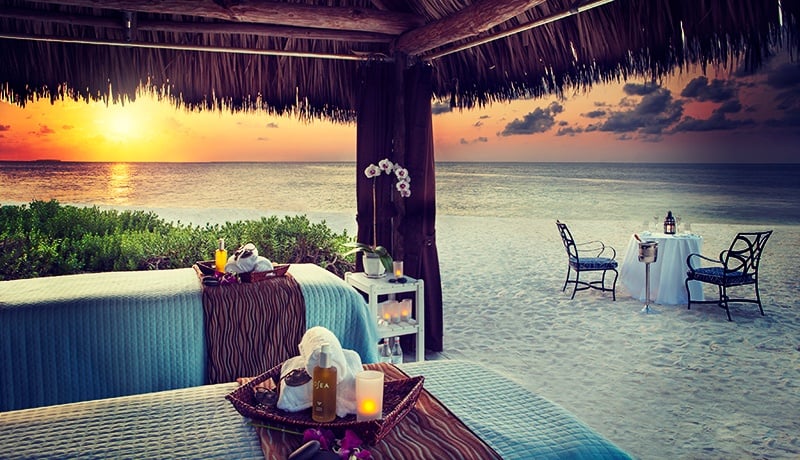 Couples Massage on the Beach in Key West